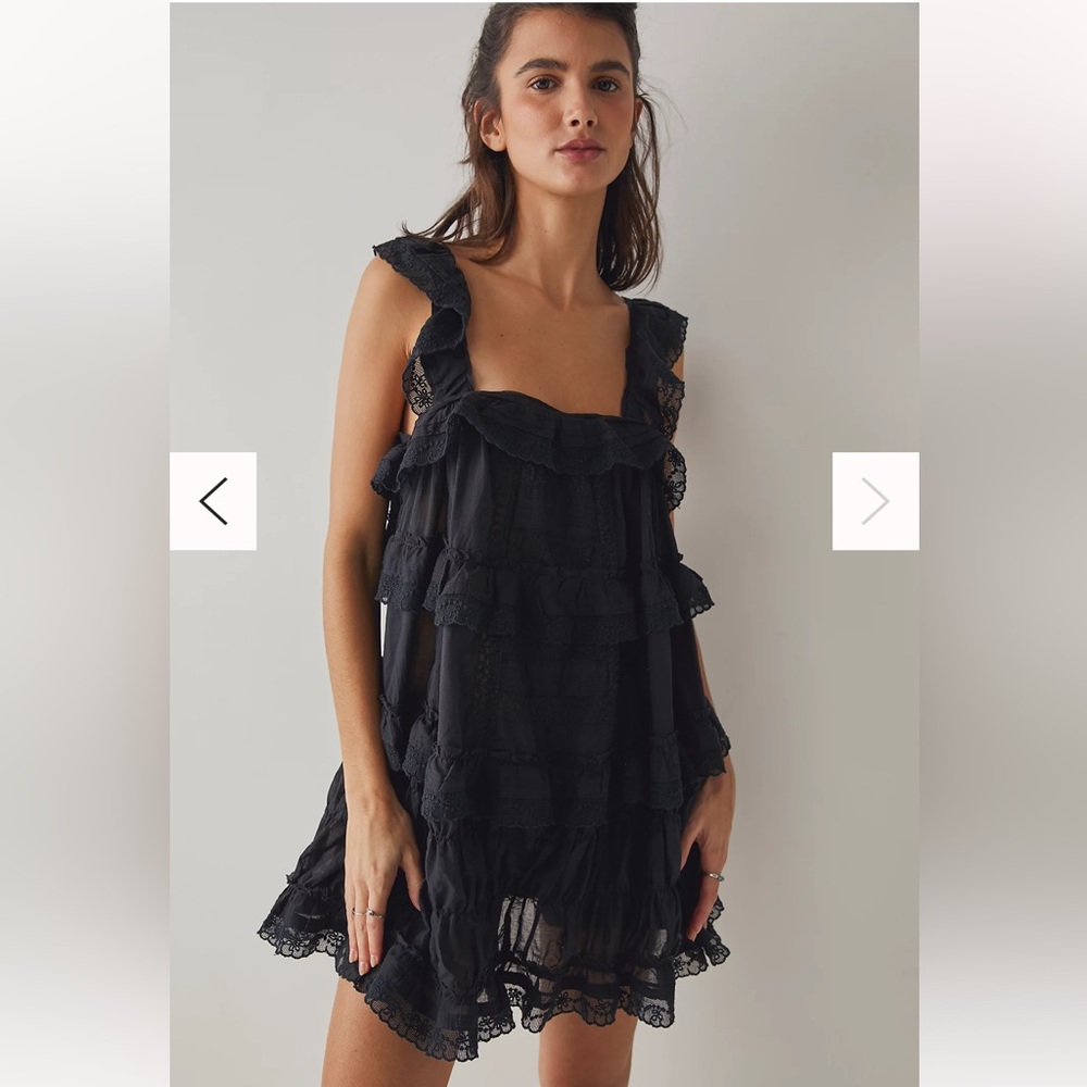 Free People Tiered And True Romper